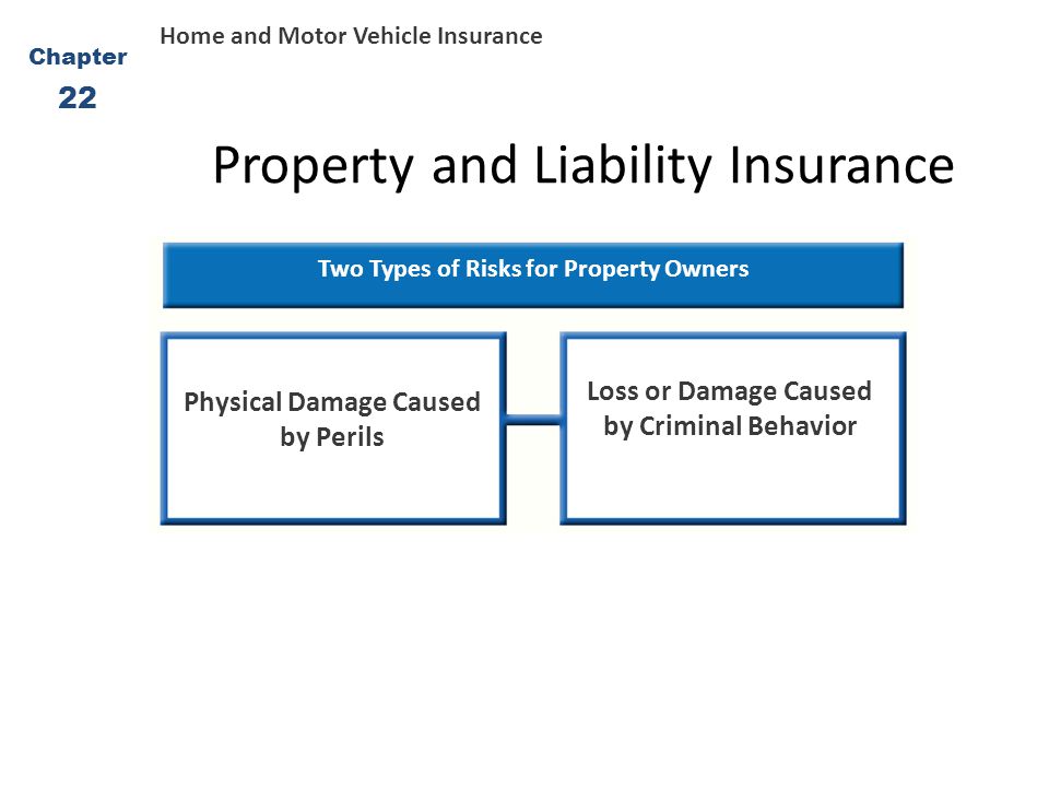Property and Liability Insurance