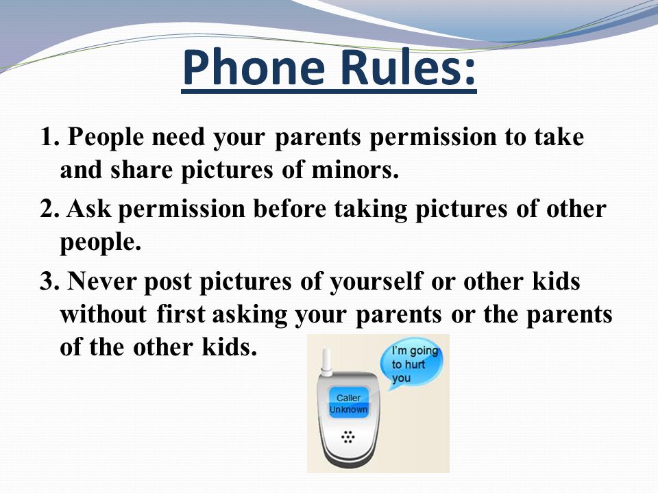 Phone Rules: