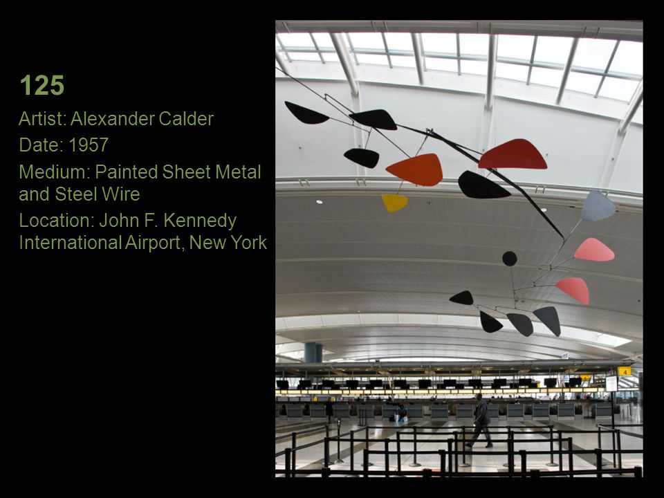 125 Artist: Alexander Calder Date: 1957