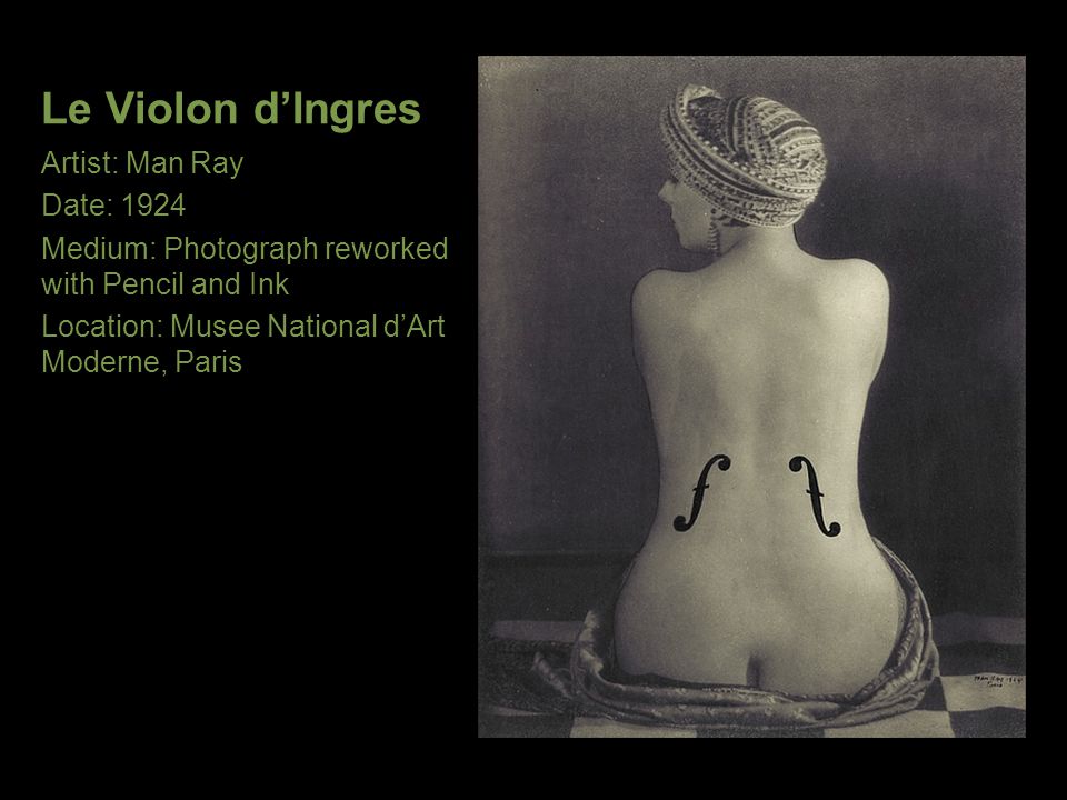 Le Violon d’Ingres Artist: Man Ray Date: 1924