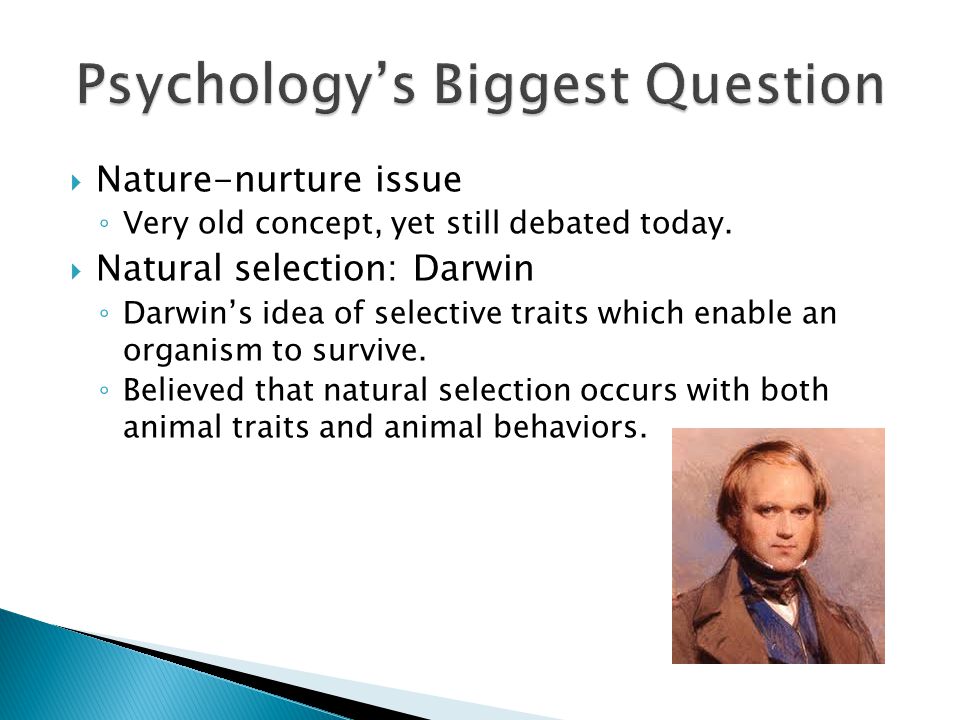 Psychology’s Biggest Question
