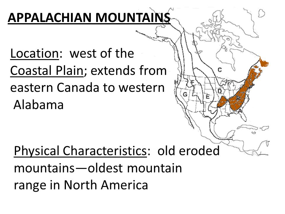 APPALACHIAN MOUNTAINS