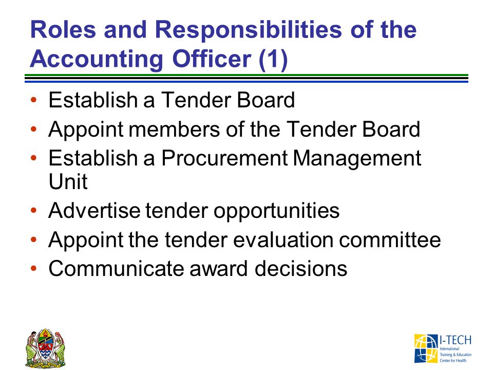 Roles and Responsibilities of the Accounting Officer (1)