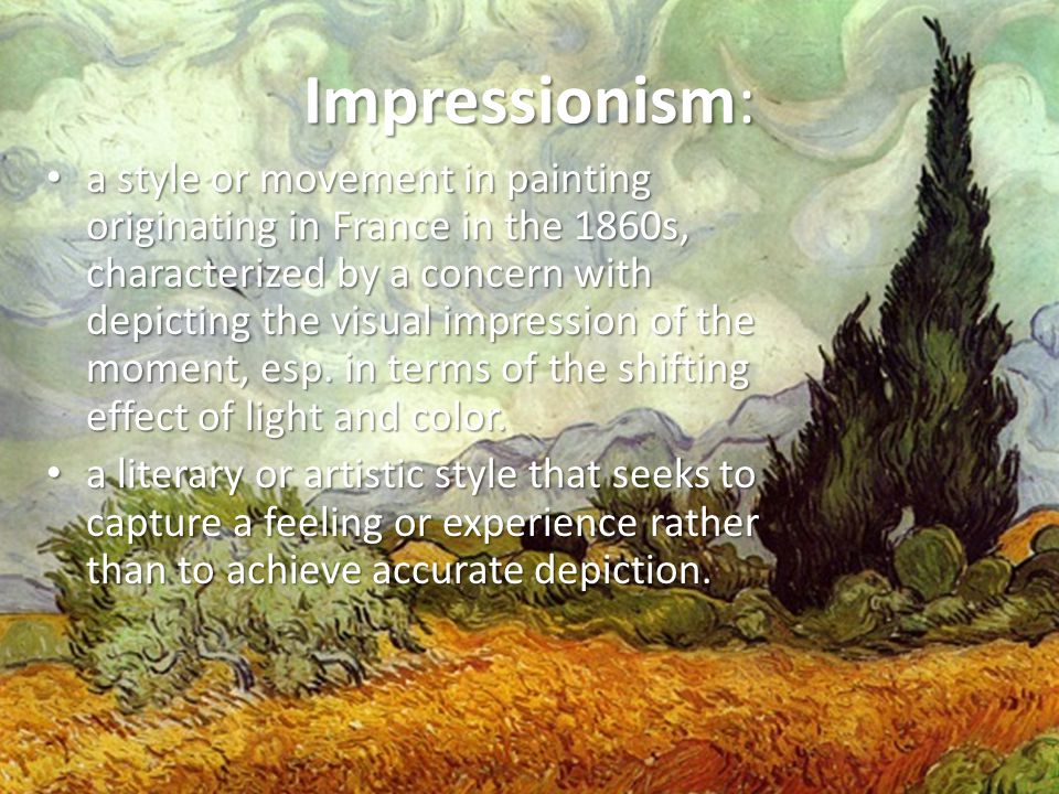 Impressionism: