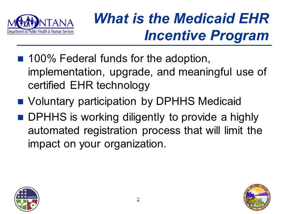 What is the Medicaid EHR Incentive Program