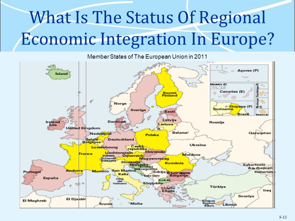 What Is The Status Of Regional Economic Integration In Europe