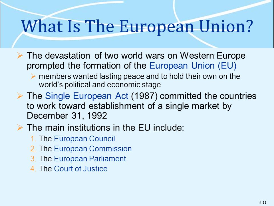What Is The European Union