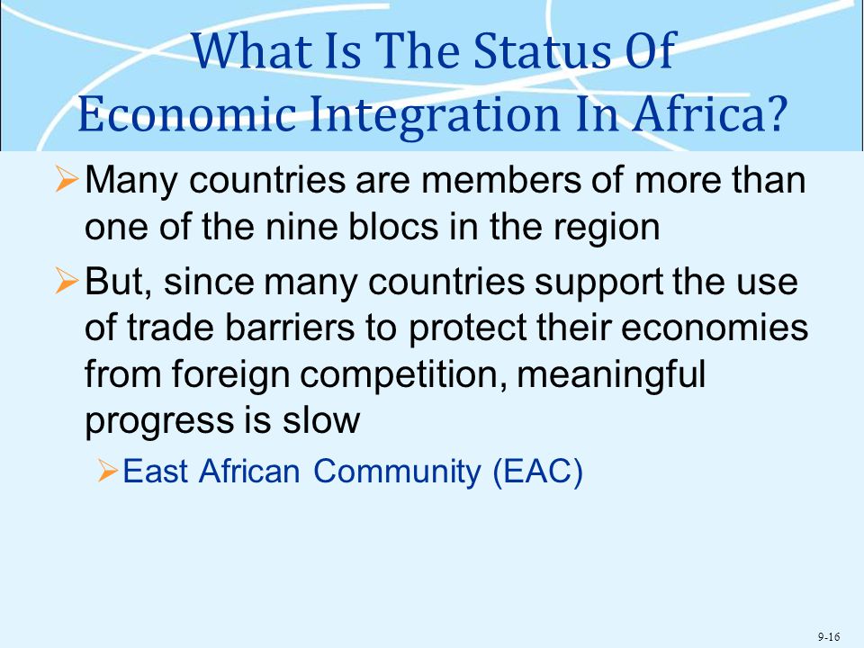 What Is The Status Of Economic Integration In Africa