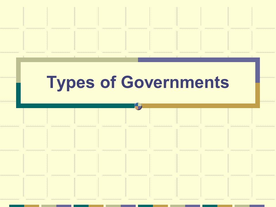 Types of Governments