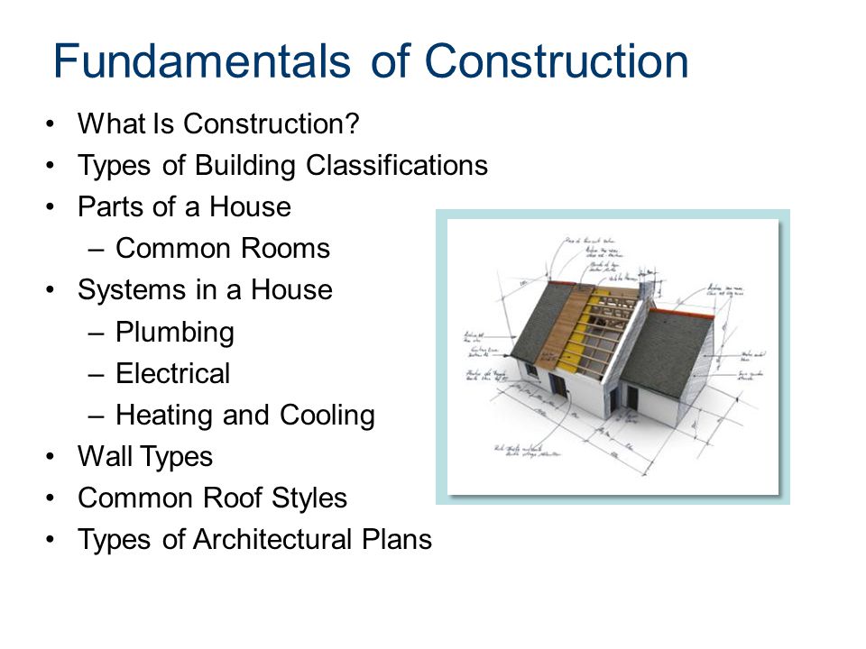Fundamentals of Construction