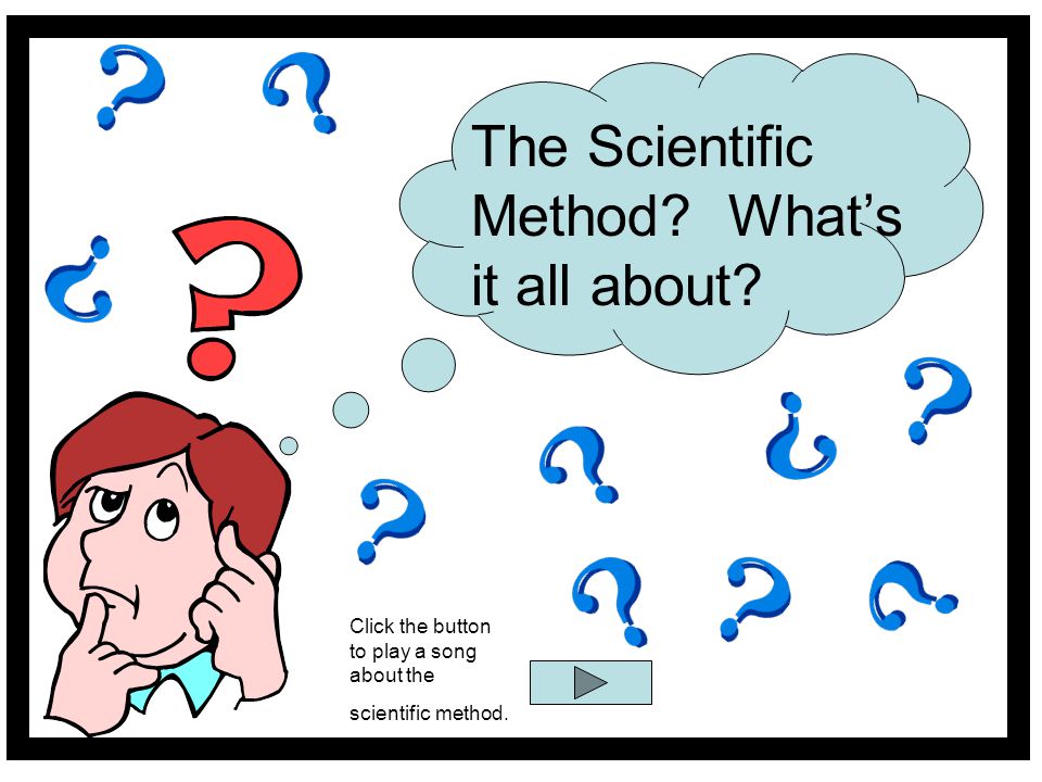 The Scientific Method What’s it all about