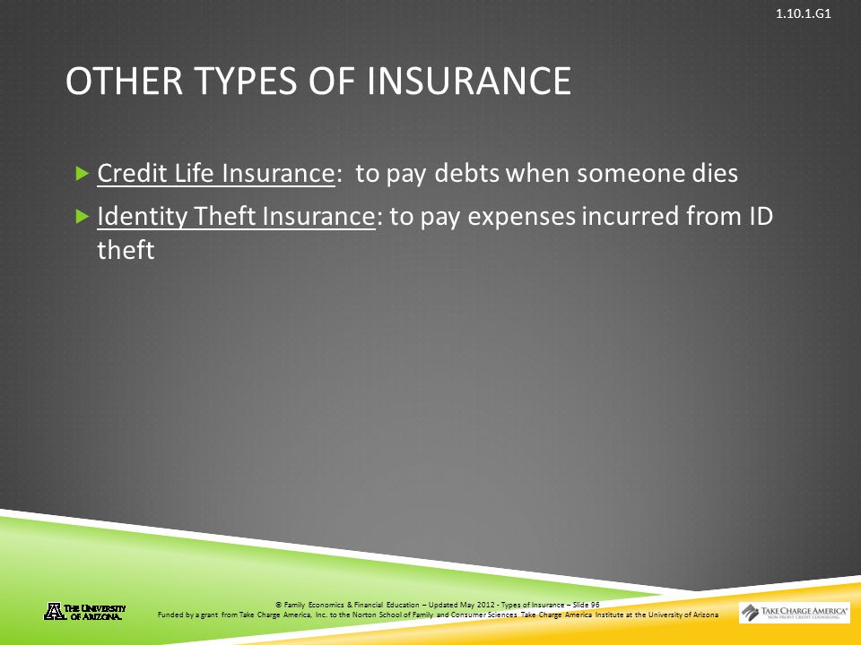 Other types of insurance