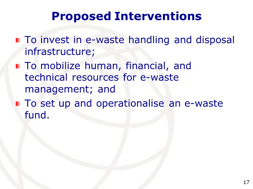 Proposed Interventions