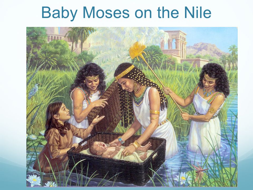 Baby Moses on the Nile