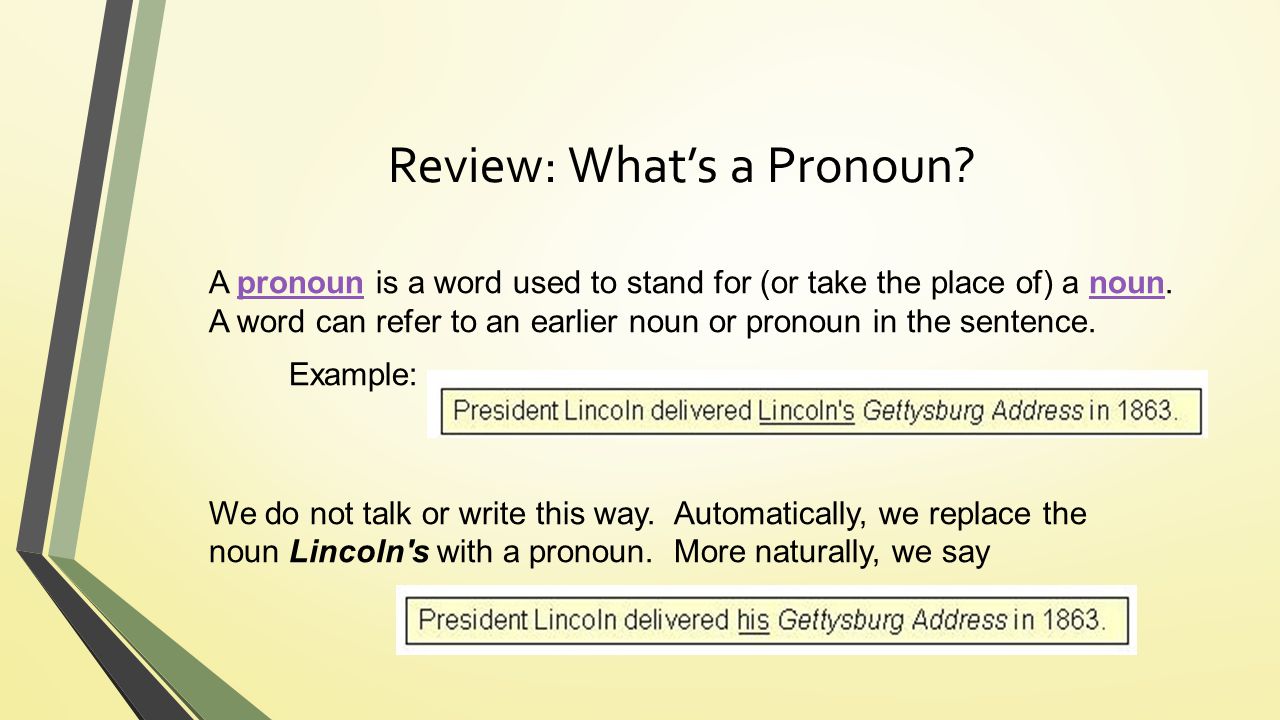 Review: What’s a Pronoun