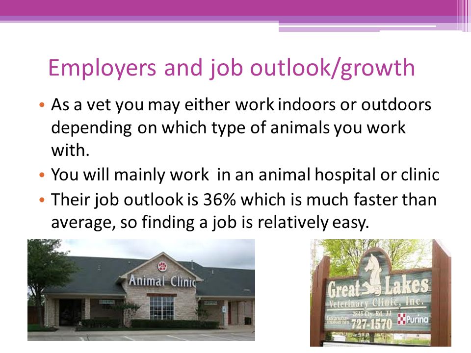 Employers and job outlook/growth