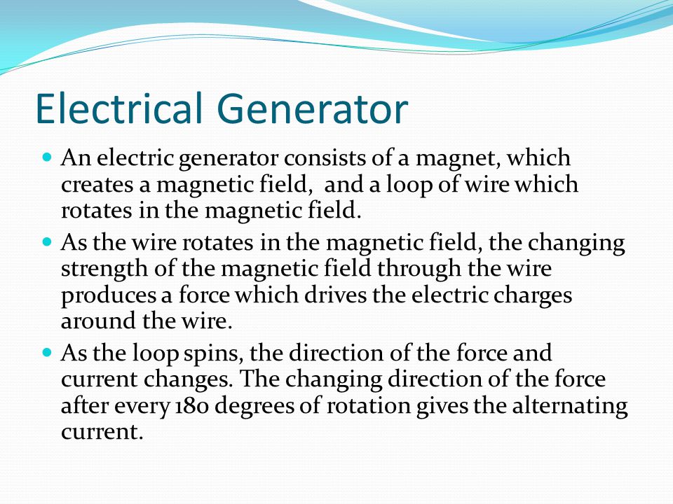 Electrical Generator