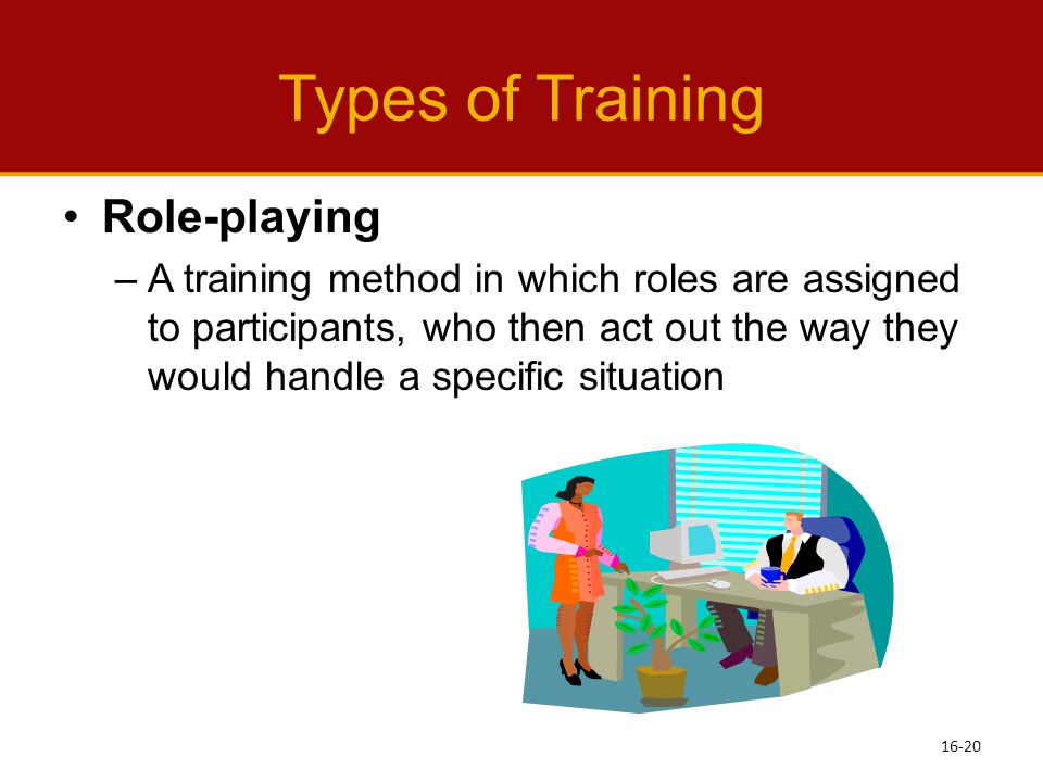 Types of Training Role-playing