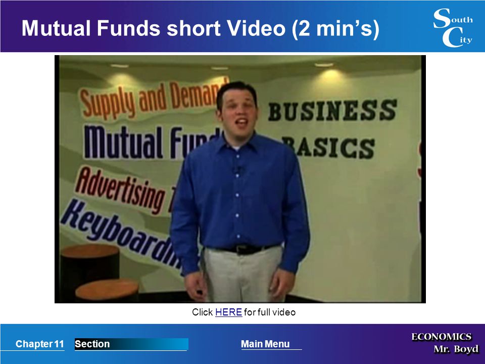 Mutual Funds short Video (2 min’s)