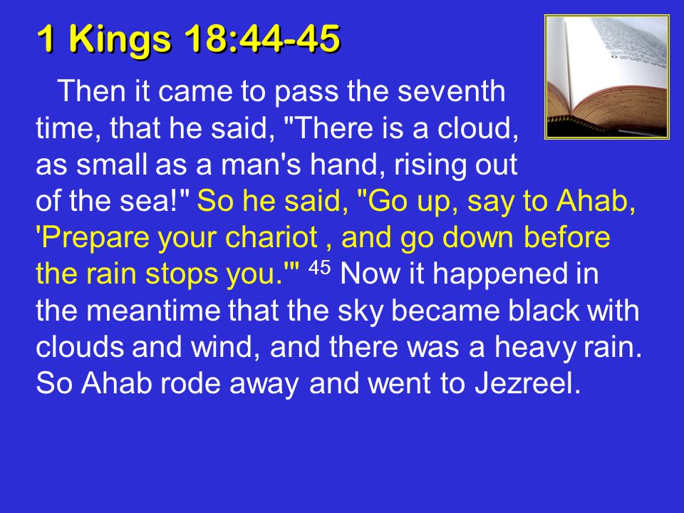 1 Kings 18:44-45