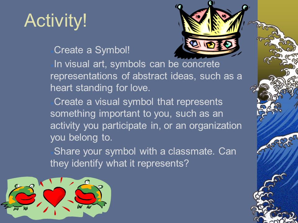 Activity! Create a Symbol!