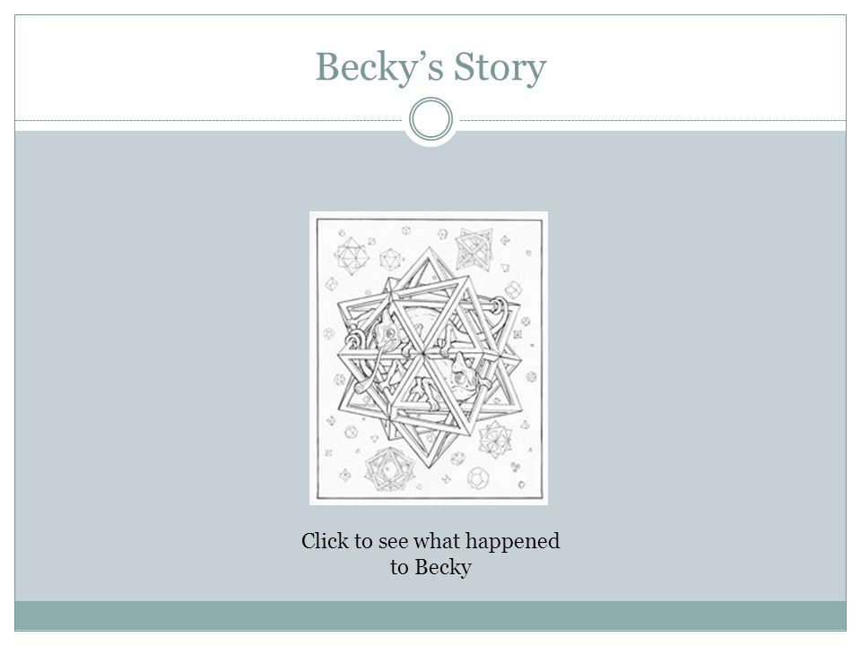 Click to see what happened to Becky