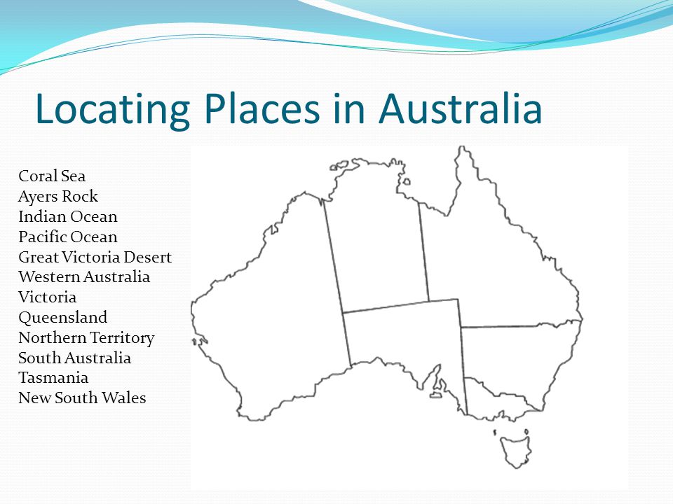 Locating Places in Australia
