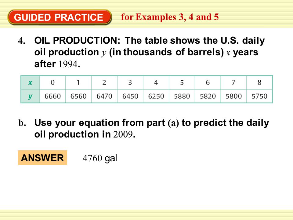 GUIDED PRACTICE for Examples 3, 4 and
