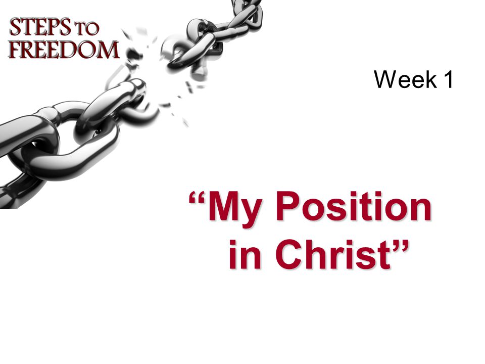 My Position in Christ