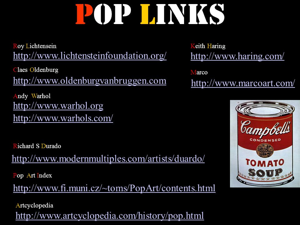 Pop links