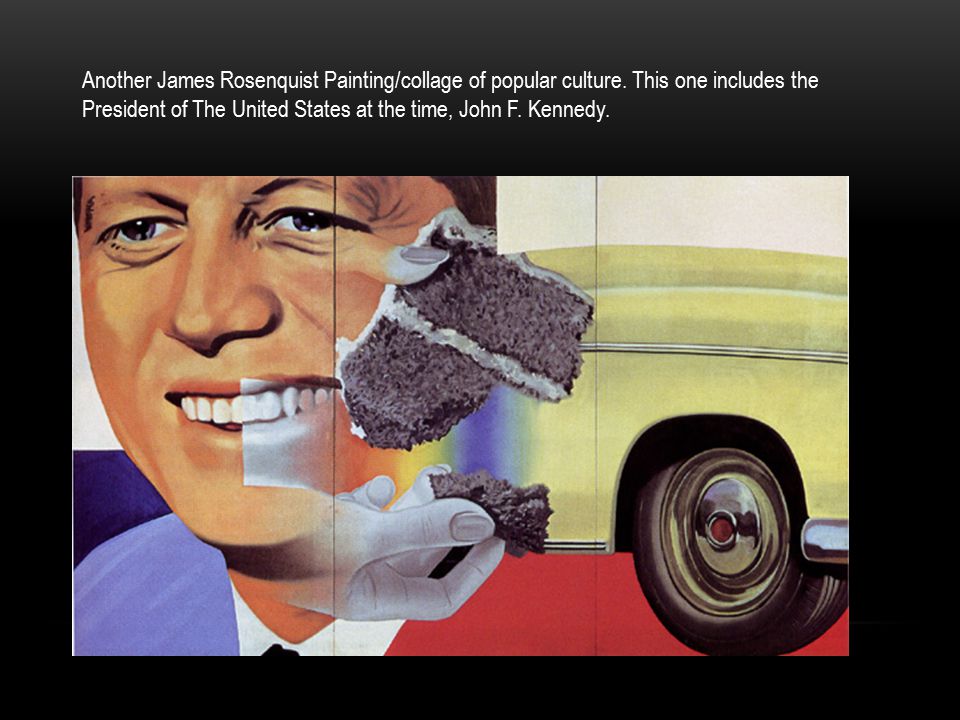 Another James Rosenquist Painting/collage of popular culture