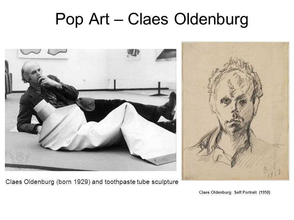 Pop Art – Claes Oldenburg