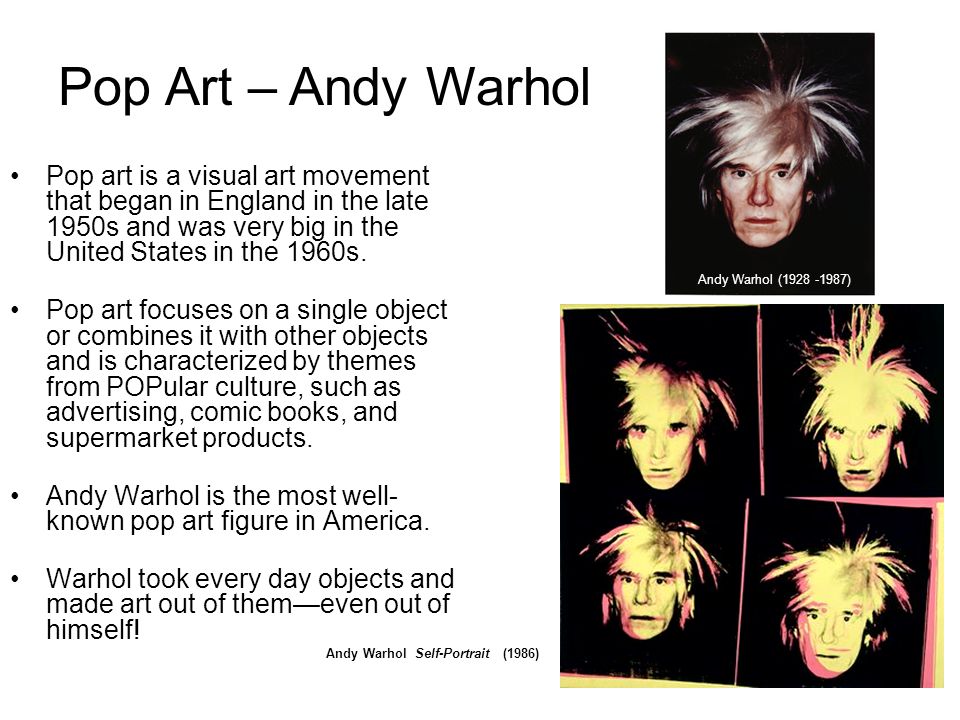 Andy Warhol Self-Portrait (1986)
