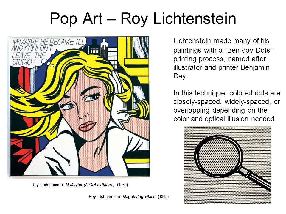 Pop Art – Roy Lichtenstein
