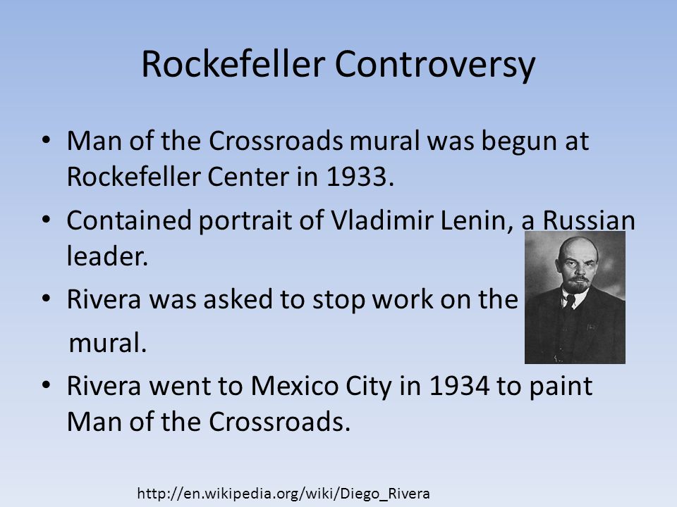 Rockefeller Controversy