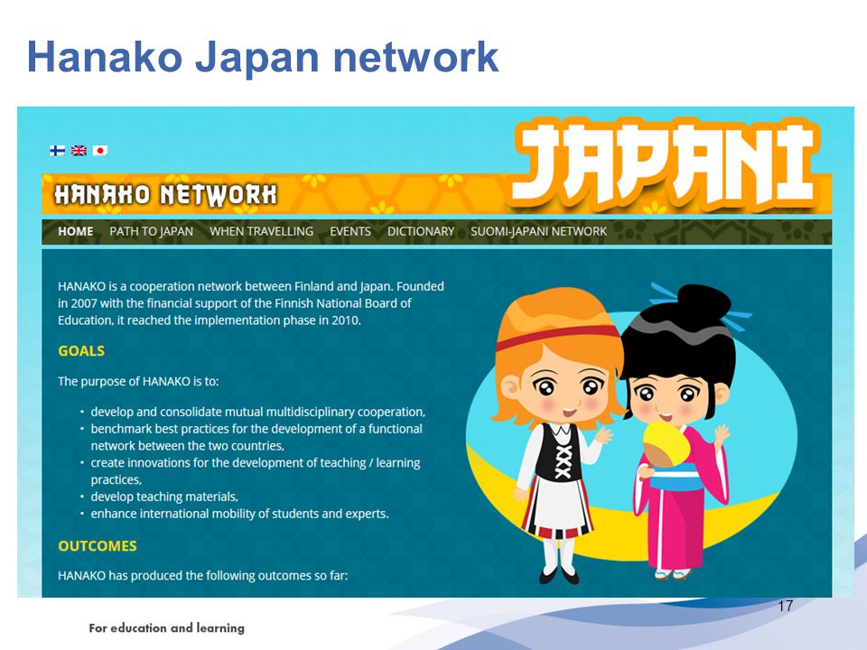 Hanako Japan network