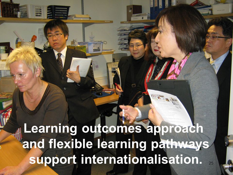 Learning outcomes approach and flexible learning pathways