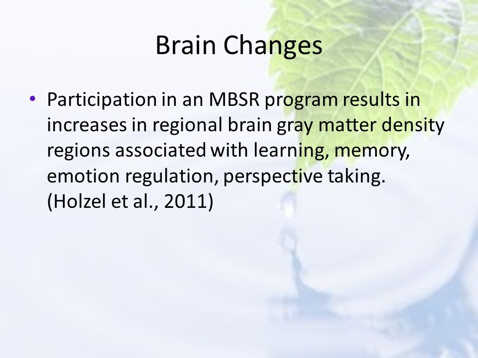 Brain Changes