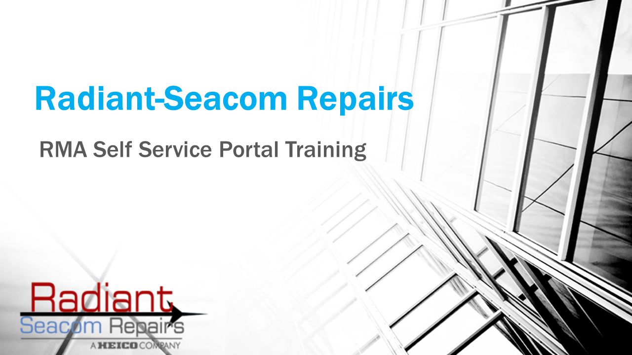 Radiant-Seacom Repairs
