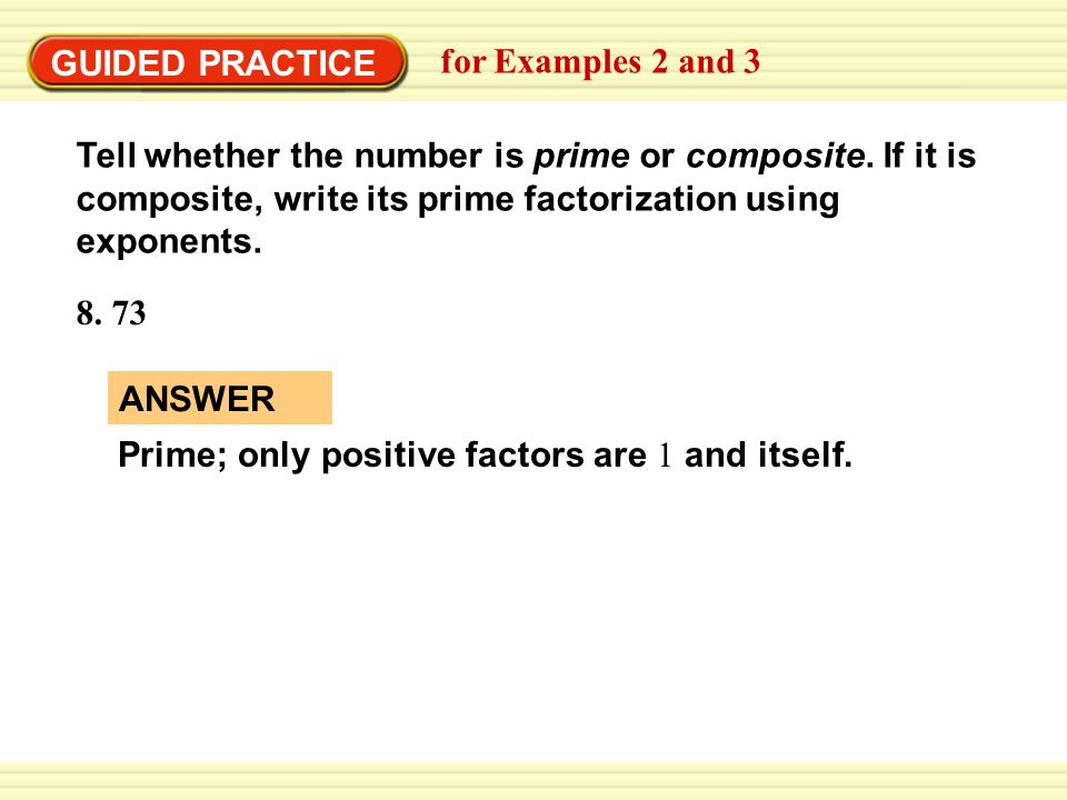 GUIDED PRACTICE for Examples 2 and