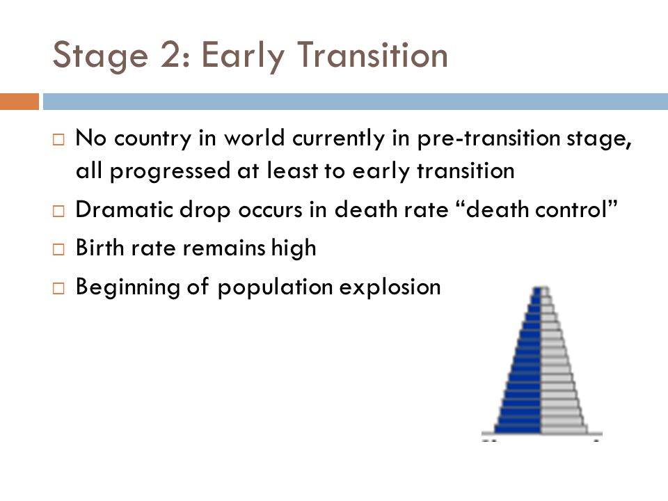 Stage 2: Early Transition