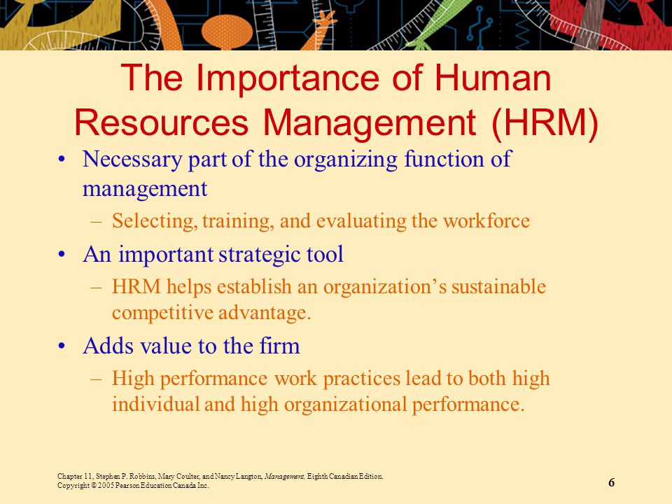 The Importance of Human Resources Management (HRM)
