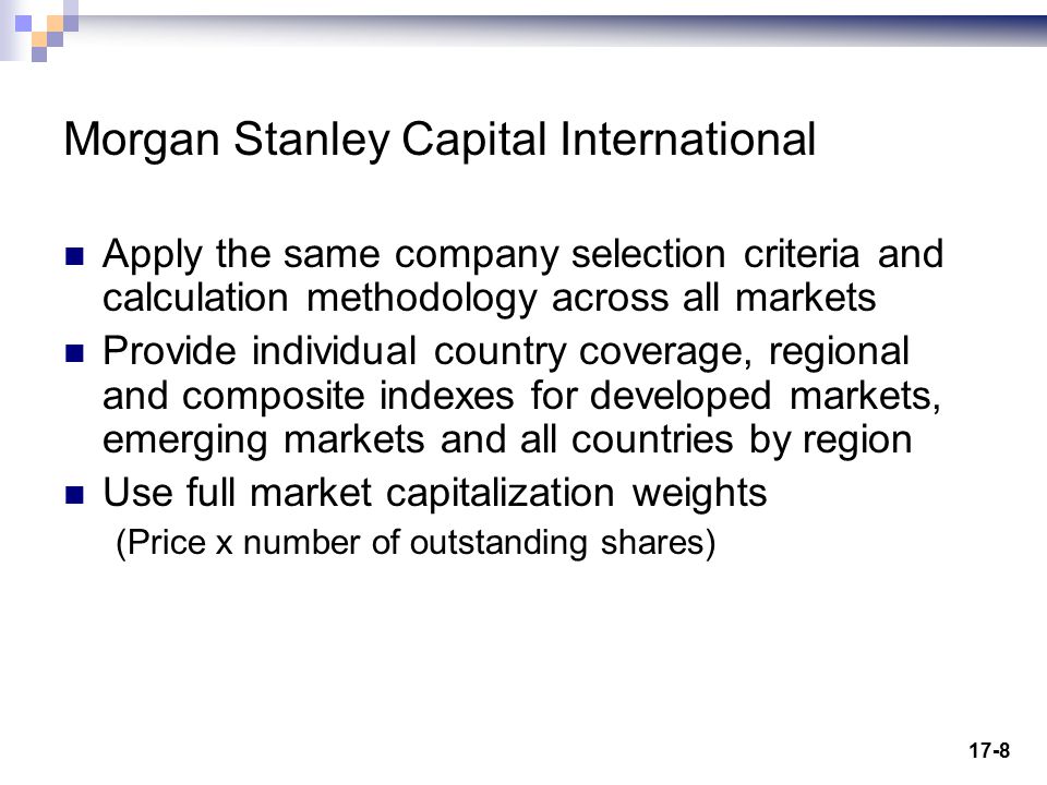 Morgan Stanley Capital International