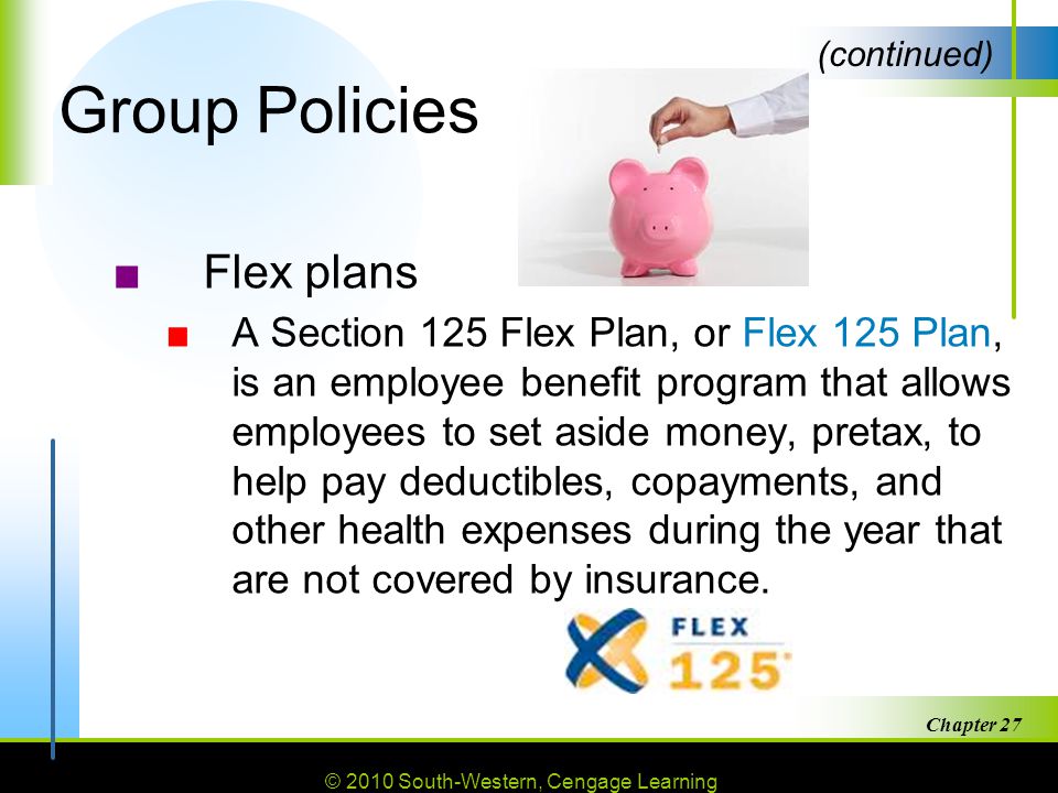 Group Policies Flex plans
