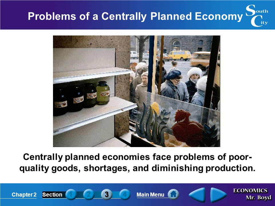 Problems of a Centrally Planned Economy