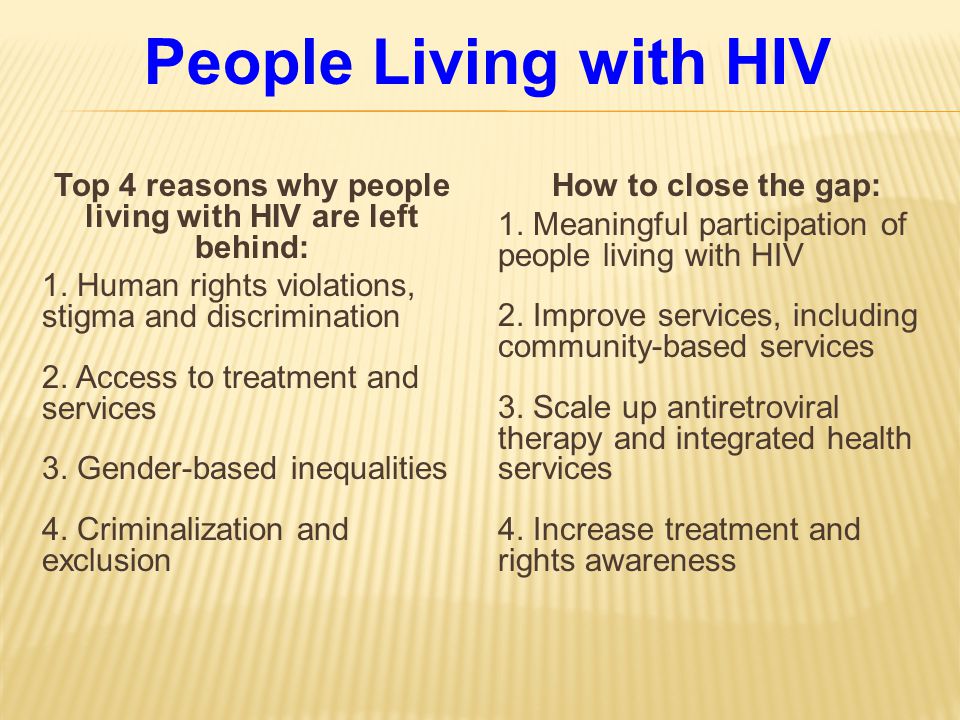 People Living with HIV