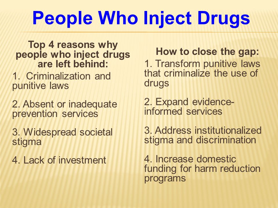 People Who Inject Drugs