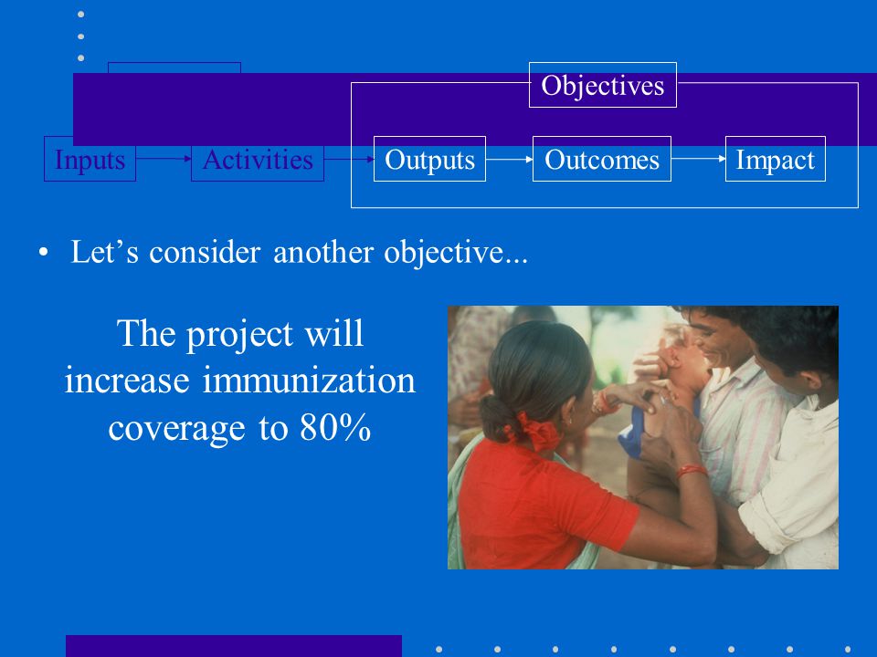 The project will increase immunization coverage to 80%