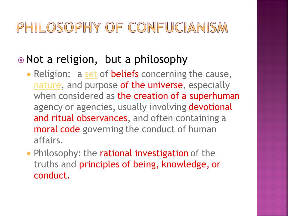 Philosophy of Confucianism