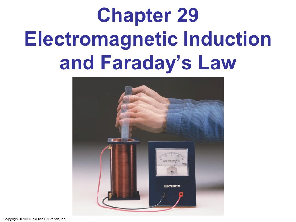 Chapter 29 Electromagnetic Induction and Faraday’s Law